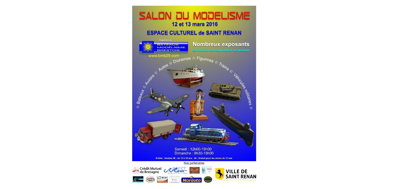Microrama Salon Maquette Modélisme Saint Renan 2016